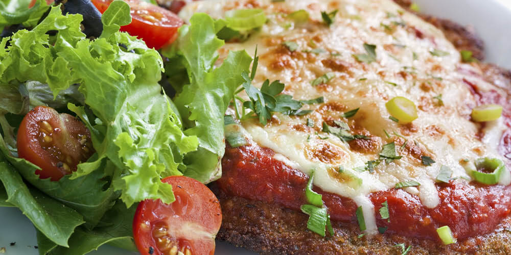 Lightened Up Chicken Parmesan